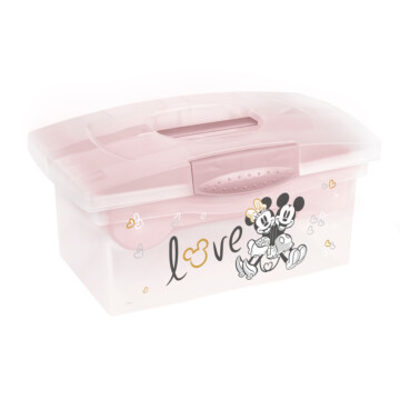 Cestovní box s přihrádkou na hračky, léky, kosmetiku "Minnie"
