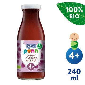 Salvest Pönn BIO Slivková šťava s dužinou (240 ml)