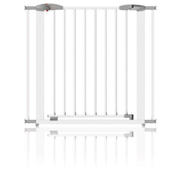 Zábrana Swing kovová 72.5-95cm, White