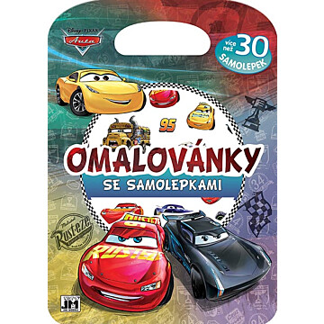 Omaľovánky so samolepkami