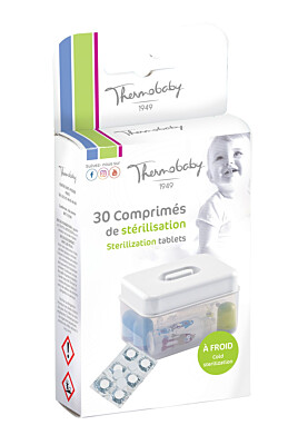 Sterilizační tablety 30 ks, White