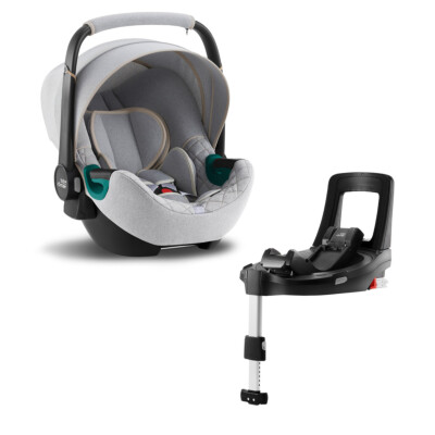 Autosedačka Baby-Safe 3 i-Size Bundle Flex iSense, Nordic Grey