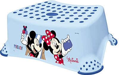 Stupienok k WC / umývadlu "Mickey & Minnie", Blue