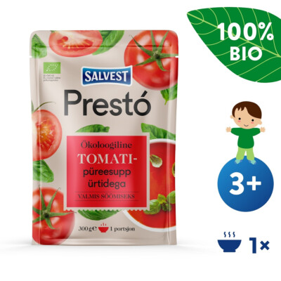 Salvest Prestó BIO Paradajková polievka s bylinkami (300 g)
