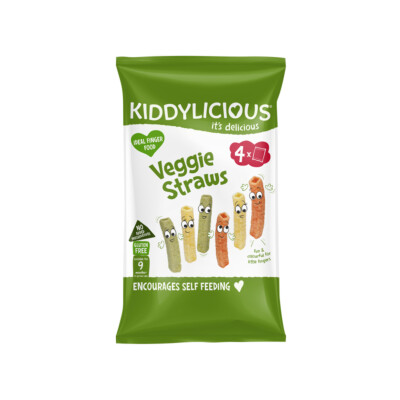 Kiddylicious tyčinky zeleninové multipack 4x12g