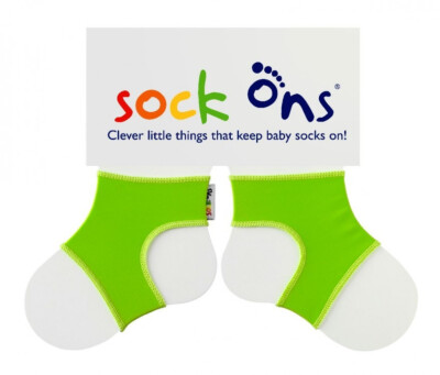 Sock Ons Bright 6-12m, Lime M
