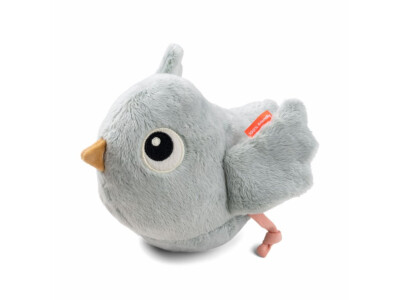 Maznavá hračka tumbler Birdie, Modrá