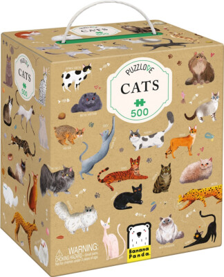 Box puzzle mačky 9+
