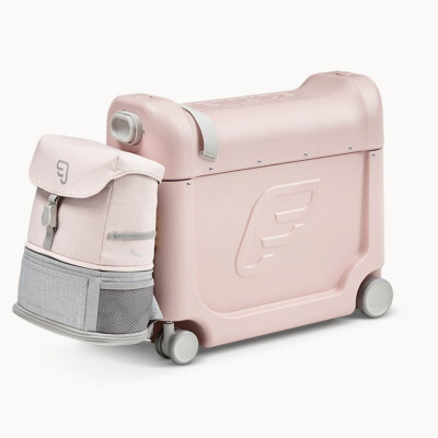 Cestovná sada Jetkids Bedbox + Prenosný batoh Jetkids Crew Backpack, Pink