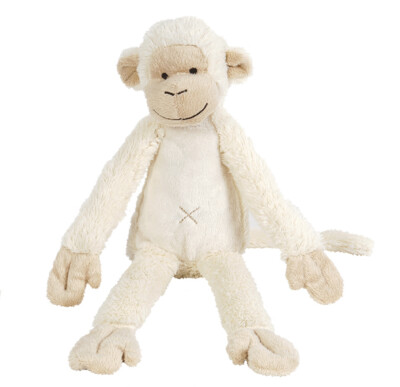 Opička Mickey no. 2 veľ. 43cm, Krémová